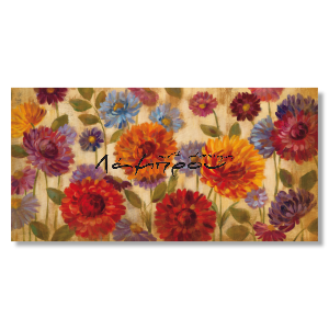 WA020 - Πίνακας πολύχρωμα άνθη