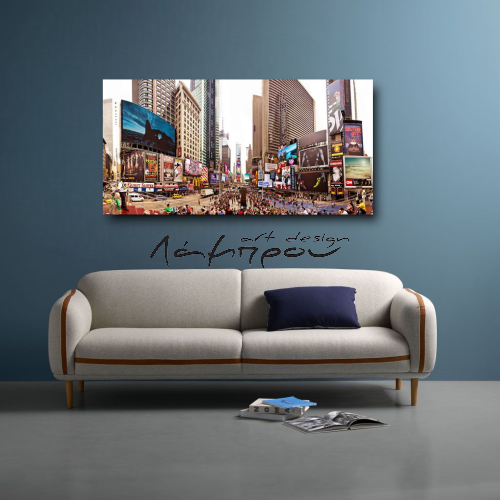 M855 - Πίνακας Times Square με χρώμα
