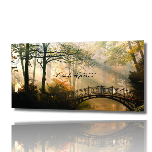 BDL039 - Πίνακας γέφυρα στο δάσος