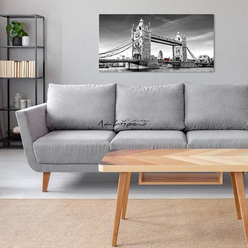 M1018 - Πίνακας Tower Bridge ασπρόμαυρο