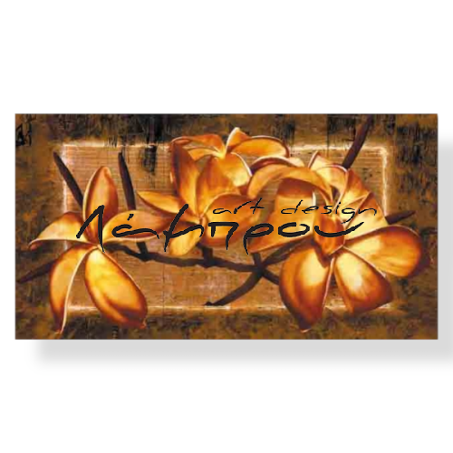 M003 - Πίνακας πορτοκαλί λουλούδι