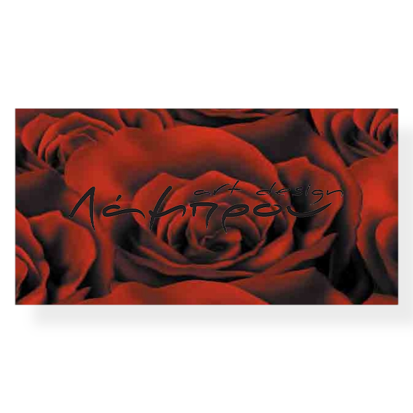 M122 - Πίνακας κόκκινο τριαντάφυλλο