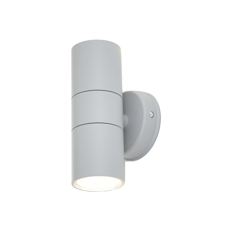 it-Lighting Ouachita 2xGU10 Outdoor Up-Down Wall Lamp Grey D15.2cmx11.3cm (80200634)