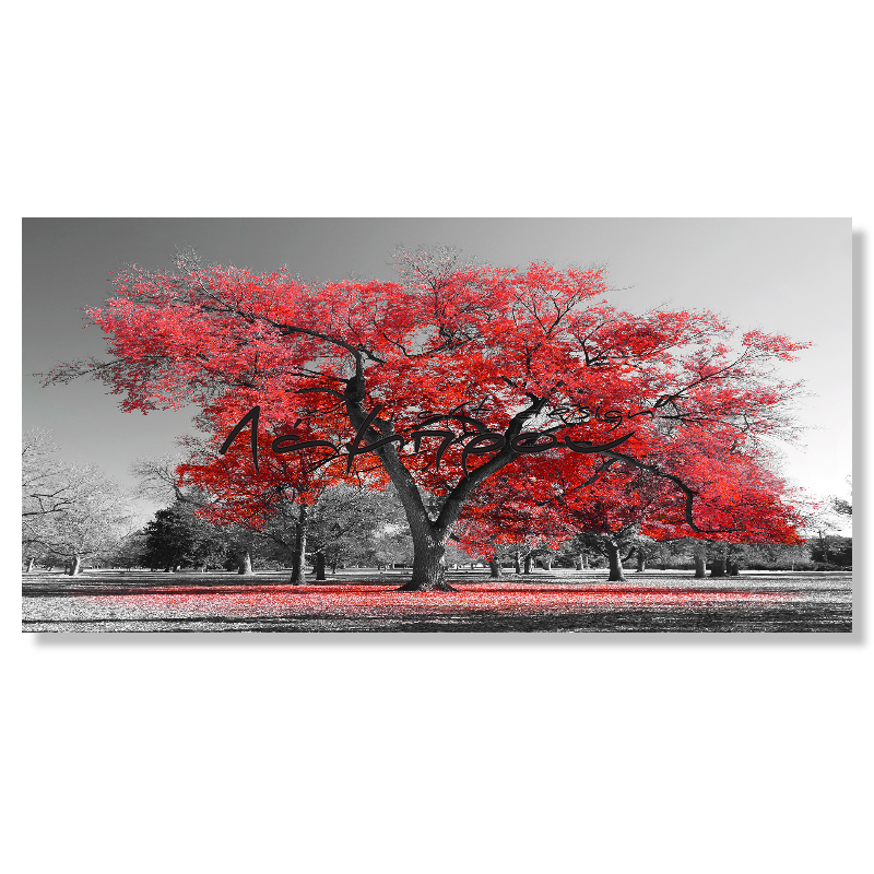 BDL078 - Πίνακας κόκκινο δέντρο