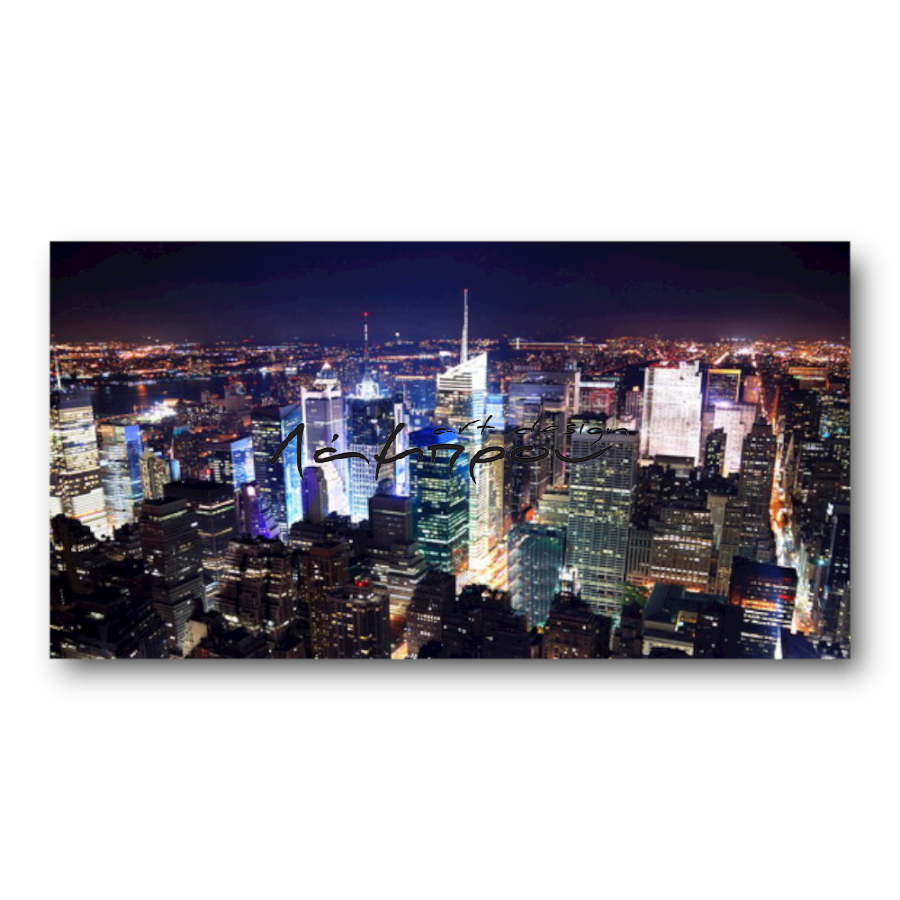 M833 - Πίνακας Times Square το βράδυ