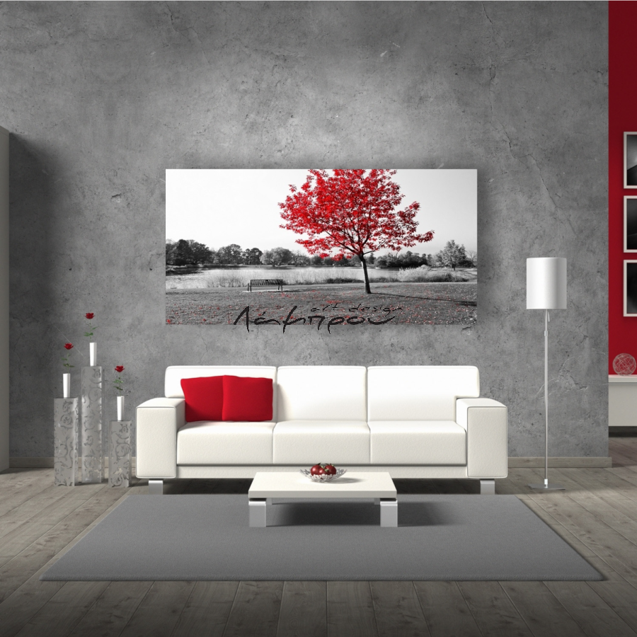 BDL066 - Πίνακας κόκκινο δέντρο