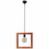 PDA 385 ΚΡΕΜΑΣΤΟ ΞΥΛΙΝΟ ΤΕΤΡΑΓΩΝΟ ΜΟΝΟΦΩΤΟ ARLIGHT (ΜΕΣΑΙΟ)