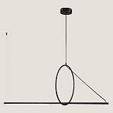 ΦΩΤΙΣΤΙΚΟ ΚΡΕΜΑΣΤΟ LED 15W  ΜΑΥΡΟ