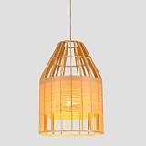 ΦΩΤΙΣΤΙΚΟ ΚΡΕΜΑΣΤΟ ΜΟΝΟΦΩΤΟ Ε27 Φ400x400 ΞΥΛΙΝΟ