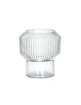 Βάζο γυαλ.Retro διαφ. 18Χ20