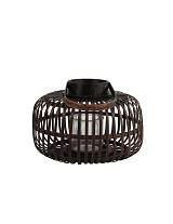 Φανάρι ξύλινο μπουλ καφέ χρ. 33Χ22