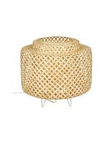 Φωτιστικό επιτρ.ψάθα φυσικό  25Χ27