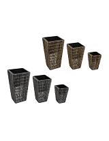 Κασπώ pp rattan 36,5Χ36,5Χ66,5