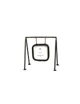 Κορνίζα 10Χ10 σε βάση μεταλ.μαύρο χρ. 10,2Χ16,5Χ15