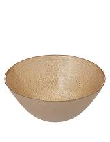 Μπωλ γυαλ.χρυσό Φ15