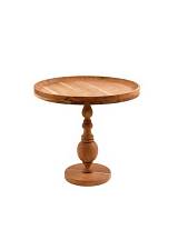 Τραπέζι ξύλινο ακακίας μεγάλο Φ60x45cm