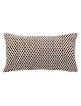 Μαξιλάρι μπεζ καφέ σχέδια 50x30cm