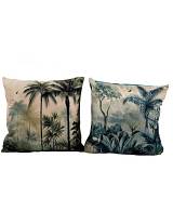 Μαξιλάρι Φοίνικες 2σχέδια 45x45cm