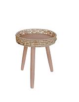 Τραπέζι υδρουάκινθος φυσικό χρ. Φ35Χ44