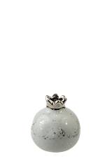 ΚΕΡΑΜΙΚΟ ΡΟΔΙ ΛΕΥΚΟ ΓΥΑΛΙΣΤΕΡΟ ΜΕ ΑΣΗΜΙ ΠΙΤΣΙΛΙΕΣ 7,6ΕΚ