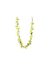 Γιρλάντα άνθη έντελβάις κίτρινα Η150cm