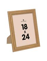 Κορνίζα ξύλινη φυσικό 18x24 cm