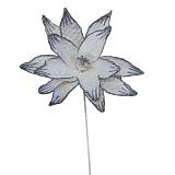 ΛΟΥΛΟΥΔΙ ΛΕΥΚΟ-ΑΣΗΜΙ GLITTER