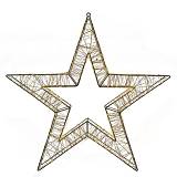 ΧΡΙΣΤΟΥΓΕΝΝΙΑΤΙΚΟ ΜΕΤΑΛΛΙΚΟ ΑΣΤΕΡΙ  58Χ8Χ55ΕΚ ΜΕ 1800 ΛΑΜΠΑΚΙΑ ΜΙΚΡΑ ΛΕΝΤ