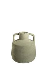 ΒΑΖΟ ΚΕΡΑΜΙΚΟ ΜΕ ΧΕΡΟΥΛΙ ΛΕΥΚΟ 15,5Χ15,5Χ20,5ΕΚ