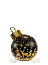 ΓΥΑΛΙΝΗ ΜΠΑΛΑ ΜΑΥΡΗ ΜΕ LED ΚΑΙ ΚΑΠΑΚΙ 12Χ14ΕΚ