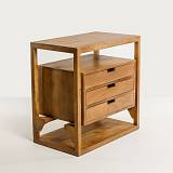 ELIS ΚΟΜΟΔΙΝΟ 3ΣΥΡΤΑΡΙΑ ΦΥΣΙΚΟ 65x38x65cm