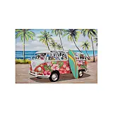 ΠΙΝΑΚΑΣ ΚΑΜΒΑΣ ΖΩΑΚΙΑ ΣΕ ΒΑΝ - 60x40x2.5cm 1/12ΚΙΒ