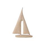 ΚΑΡΑΒΑΚΙ ΔΙΑΚΟΣΜΗΤΙΚΟ ΚΕΡΑΜΙΚΟ ΜΠΕΖ - 19x5x28.5cm 2/24ΚΙΒ