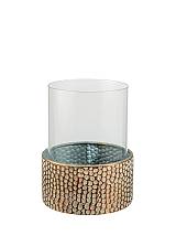 ΜΕΤΑΛΛΙΚΗ ΒΑΣΗ ΓΙΑ ΚΕΡΙ ΜΕ ΓΥΑΛΙ 12,5Χ12,5Χ23,5ΕΚ