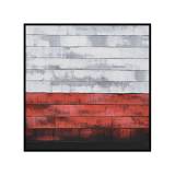 MURUS RED ΠΙΝΑΚΑΣ ΔΙΑΚΟΣΜΗΣΗΣ 82x82x5cm ΚΑΜΒΑΣ ΞΥΛΟ