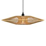 BALI ΦΩΤΙΣΤΙΚΟ ΟΡΟΦΗΣ 60x60x12cm ΜΕΤΑΛΛΟ ΦΥΣΙΚΟ ΣΧΟΙΝΙ