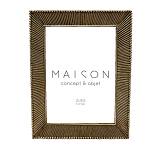 RODERICK ΚΟΡΝΙΖΑ 17x2x22cm POLYRESIN ΧΡΥΣΟ ΓΥΑΛΙ