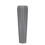 ΕΠΙΔΑΠΕΔΙΟ ΒΑΖΟ ΓΚΡΙ ΚΕΡΑΜΙΚΟ ΓΡΑΜΜΩΤΟ - 16.5x58cm 1/6ΚΙΒ