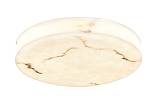 Φωτιστικό οροφής, LED 36W Alabaster & ritine, 3960 lm, 3CCT (by switch on base) D:40x6cm (42053-C)