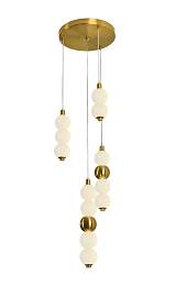 PDC 651-3  LED ΠΟΛΥΦΩΤΟ ΡΟΖΕΤΑ ΟΞΥΝΤΕ  4/Φ ΜΕ ΜΠΑΛΙΤΣΕΣ ΠΛΑΣΤΙΚΕΣ  26W 3000K