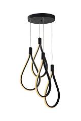 PDT 700-4 BK # ΚΡΕΜ. 4/Φ  LED ΘΗΛΙΕΣ ΜΑΥΡΟ