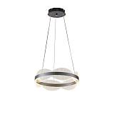 ΦΩΤΙΣΤΙΚΟ ΚΡΕΜΑΣΤΟ ΑΚΡΥΛΙΚΟ ΣΤΡΟΓΓΥΛΟ LED 48W  4320Lm 3000K Φ400mm ΑΣΗΜΙ ARTE ILLUMINA TORINO