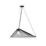 ΦΩΤΙΣΤΙΚΟ ΚΡΕΜΑΣΤΟ ΜΕΤΑΛΛΟ 1xΕ27 Max15W 600X390X1300Dmm ΜΑΥΡΟ ARTE ILLUMINA RAY