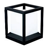 ΦΩΤΙΣΤΙΚΟ ΑΛΟΥΜΙΝΙΟΥ Ε27 150x150x190 IP65 ΜΑΥΡΟ