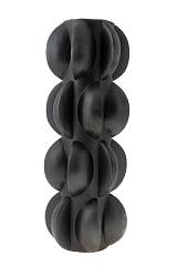 ΔΙΑΚΟΣΜΗΤΙΚΟ ΚΕΡΑΜΙΚΟ ΒΑΖΟ ΜΑΥΡΟ ΜΑΤ ΕΞΟΓΚΩΜΑΤΑ.17Χ17Χ45,5ΕΚ