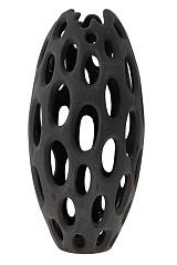 ΔΙΑΚΟΣΜΗΤΙΚΟ ΒΑΖΟ ΚΕΡΑΜΙΚΟ ΜΑΤ ΓΚΡΙ ΜΕ ΤΡΥΠΕΣ 20Χ20Χ41ΕΚ