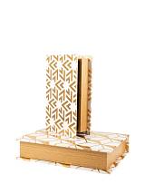 ΣΕΤ ΔΥΟ ΒΙΒΛΙΑ ΑΣΗΜΙ ΛΕΥΚΟ ΣΧΕΔΙΟ 31,5Χ22,5Χ6,5ΕΚ ΚΑΙ 26,5Χ17,5Χ5ΕΚ