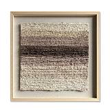 EARTHSCAPE SQUARE ΠΙΝΑΚΑΣ ΔΙΑΚΟΣΜΗΣΗΣ 80x80x4cm ΧΑΡΤΙ ΜΠΕΖ ΚΑΦΕ ΓΥΑΛΙ ΦΥΣΙΚΟ