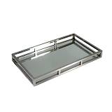 MIROIR ΔΙΣΚΟΣ ΔΙΑΚΟΣΜΗΣΗΣ 50x30x6cm ΑΛΟΥΜΙΝΙΟ ΑΣΗΜΙ