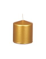 Κερί κορμός χρυσό Φ9Η10cm